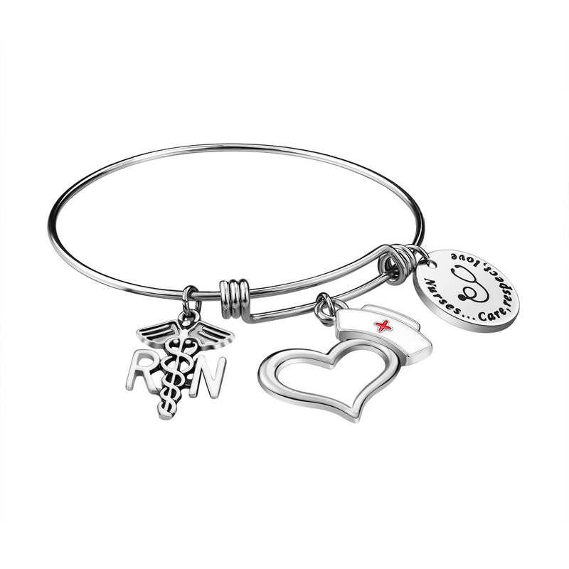 iJuqi Nurse Gifts for Women - RN Nurse Bracelet, Nursing Graduation Gifts, Nurse Practitioner Gifts, Christmas Gifts for Nurse - Image 5